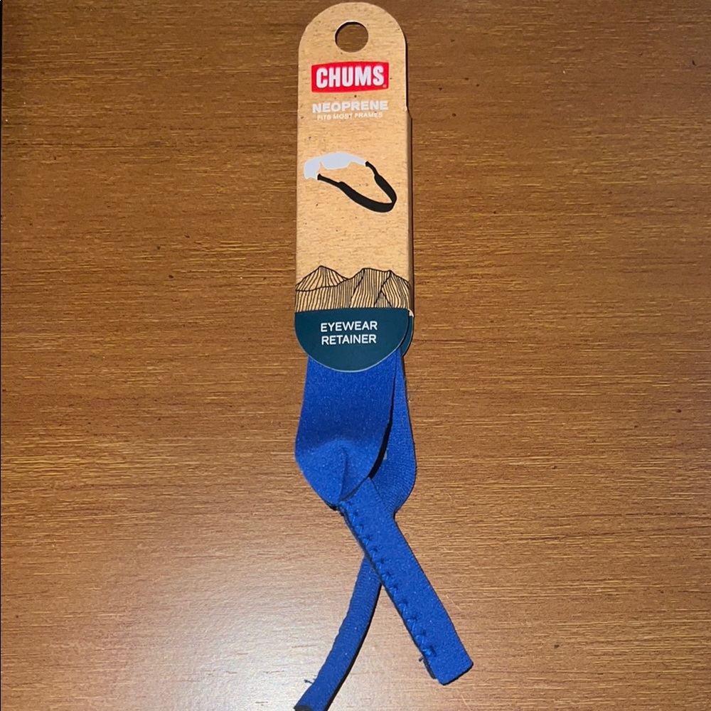 Chums Blue Neoprene Eyewear Retainer